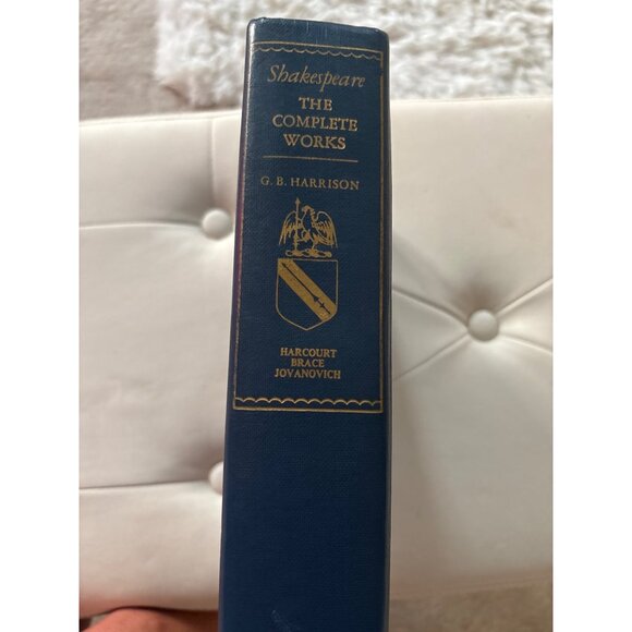 Shakespeare The Complete Works By G.B. Harrison 1968 Harcourt Brace Jovanovich - Picture 2 of 12